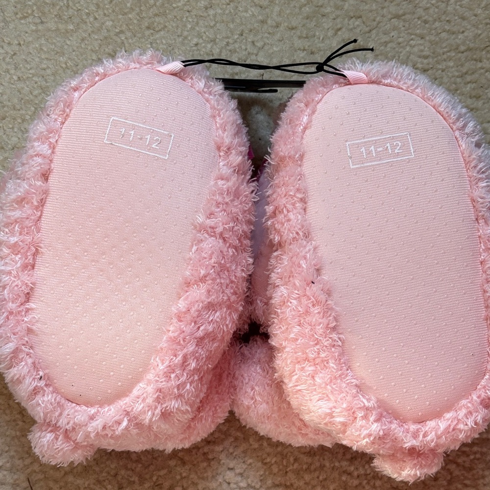 Wonder Nation Pink Poodle Kids Slippers - Picture 5 of 5